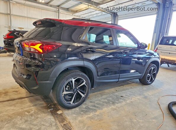 KL79MUSL9MB052471 2021 CHEVROLET TRAILBLAZER Black Задня права чверть