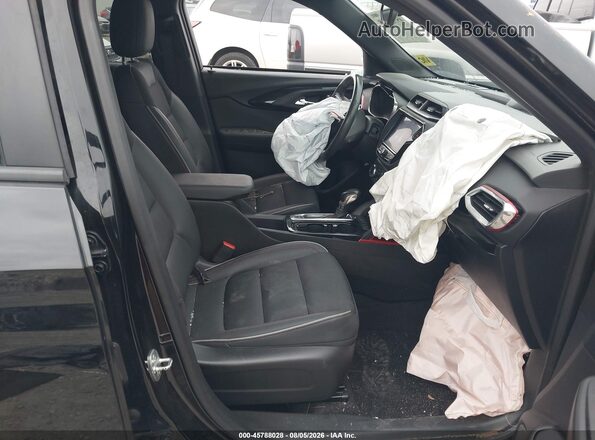 KL79MUSL9NB014675 2022 CHEVROLET TRAILBLAZER Black წინა სალონის ხედი