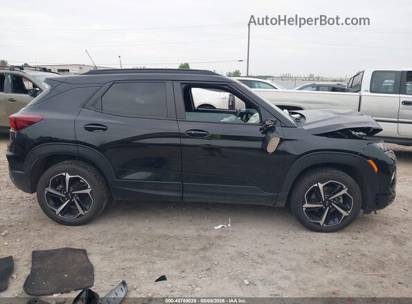 KL79MUSL9NB014675 2022 CHEVROLET TRAILBLAZER Black სალონის 360-გრადუსიანი ხედი