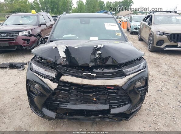 KL79MUSL9NB014675 2022 CHEVROLET TRAILBLAZER Black უკანა სალონის ხედი