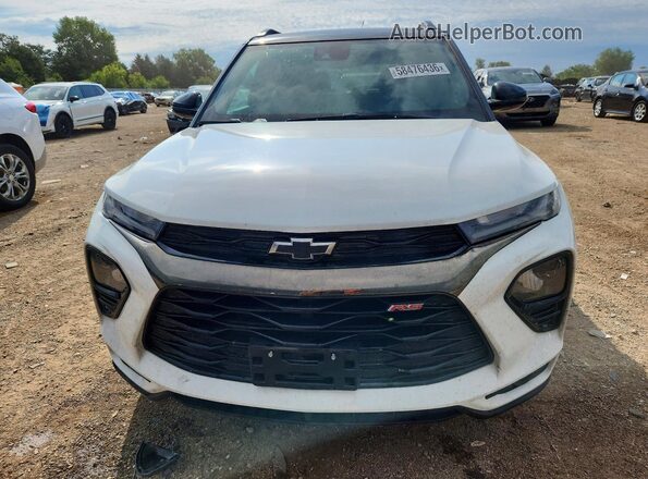 KL79MUSL9NB015471 2022 CHEVROLET TRAILBLAZER White Vista frontal