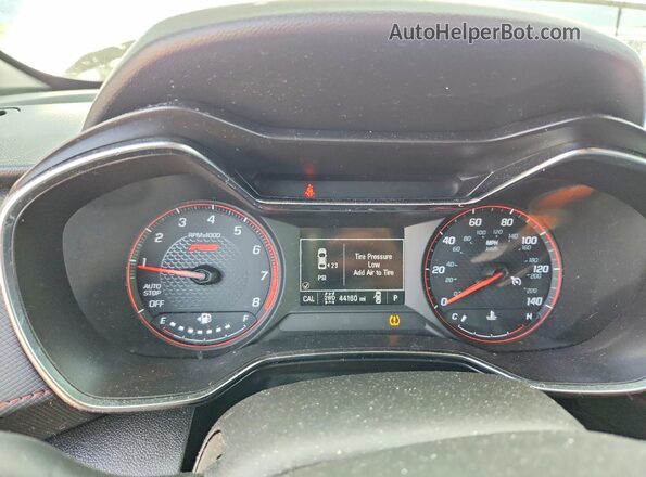 KL79MUSL9NB015471 2022 CHEVROLET TRAILBLAZER White Vista del cuadro de instrumentos