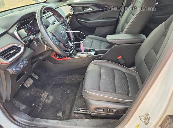 KL79MUSL9NB015471 2022 CHEVROLET TRAILBLAZER White Vista interior delantera