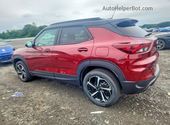 KL79MUSL9PB015019 2023 CHEVROLET TRAILBLAZER Red Задня ліва чверть
