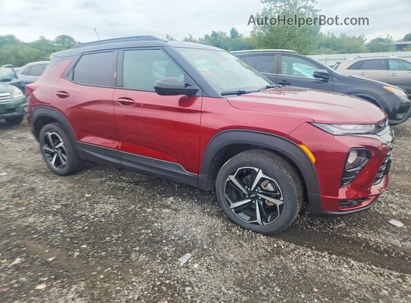 KL79MUSL9PB015019 2023 CHEVROLET TRAILBLAZER Red Передня права чверть