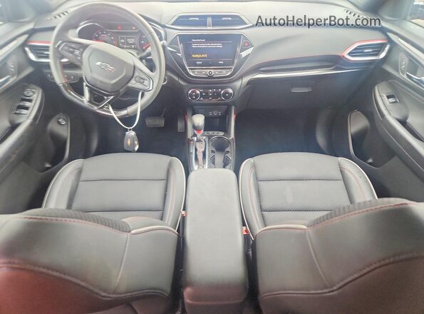 KL79MUSL9PB015019 2023 CHEVROLET TRAILBLAZER Red Вид панелі приладів