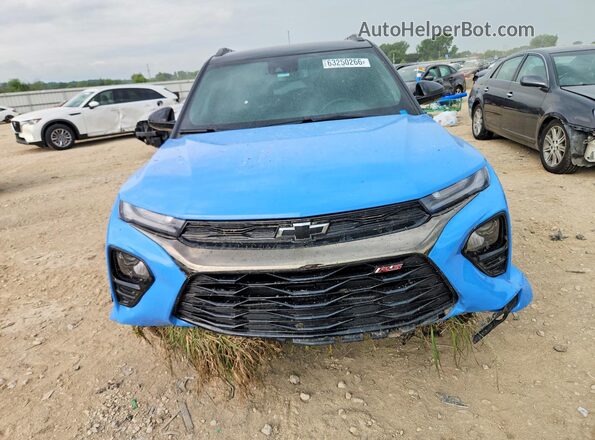KL79MUSL9PB112074 2023 CHEVROLET TRAILBLAZER Blue Widok z przodu