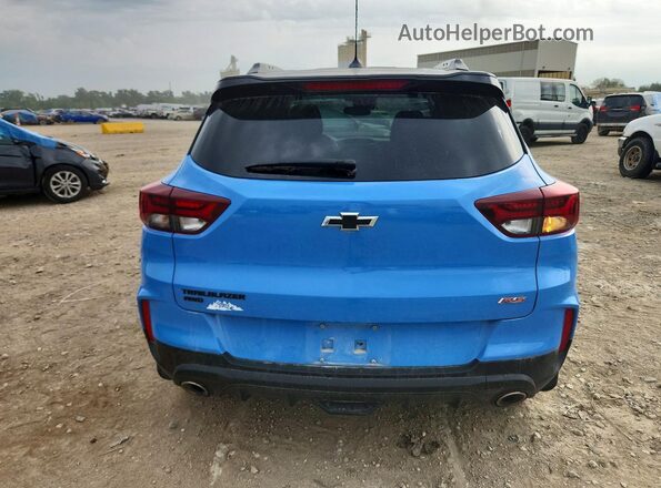 KL79MUSL9PB112074 2023 CHEVROLET TRAILBLAZER Blue Widok z tyłu