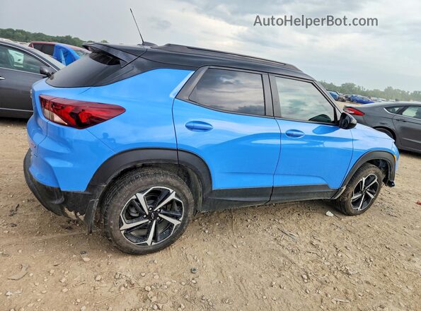 KL79MUSL9PB112074 2023 CHEVROLET TRAILBLAZER Blue Tył prawy