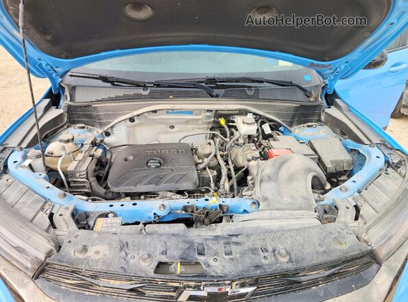 KL79MUSL9PB112074 2023 CHEVROLET TRAILBLAZER Blue Widok komory silnika