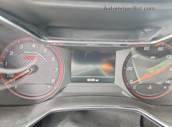 KL79MUSL9PB112074 2023 CHEVROLET TRAILBLAZER Blue Widok zestawu wskaźników