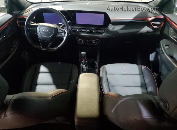 KL79MUSL9RB065924 2024 CHEVROLET TRAILBLAZER Gray Dashboard view
