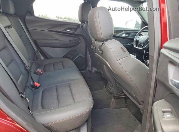 KL79MUSLXPB042522 2023 CHEVROLET TRAILBLAZER Бордовый Вид задней части салона