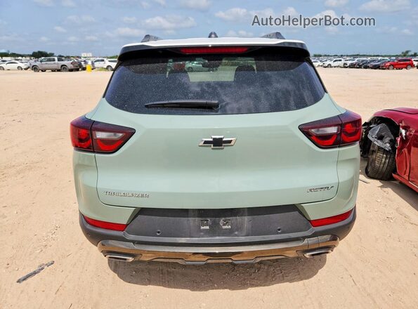 KL79MVSL0SB118456 2025 CHEVROLET TRAILBLAZER Green Vista trasera