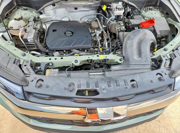 KL79MVSL0SB118456 2025 CHEVROLET TRAILBLAZER Green Vista interior trasera