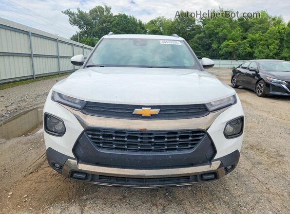 KL79MVSL3PB173345 2023 CHEVROLET TRAILBLAZER White Widok z przodu