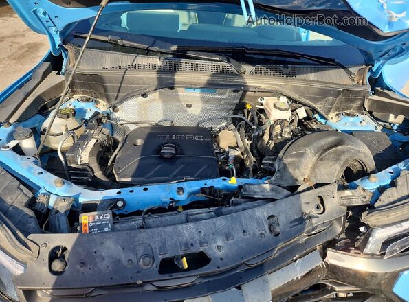 KL79MVSL3RB142535 2024 CHEVROLET TRAILBLAZER Синий Вид подкапотного пространства