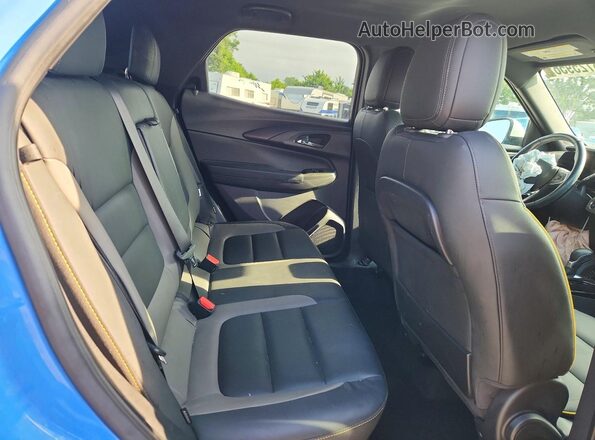 KL79MVSL3RB142535 2024 CHEVROLET TRAILBLAZER Синий Вид задней части салона