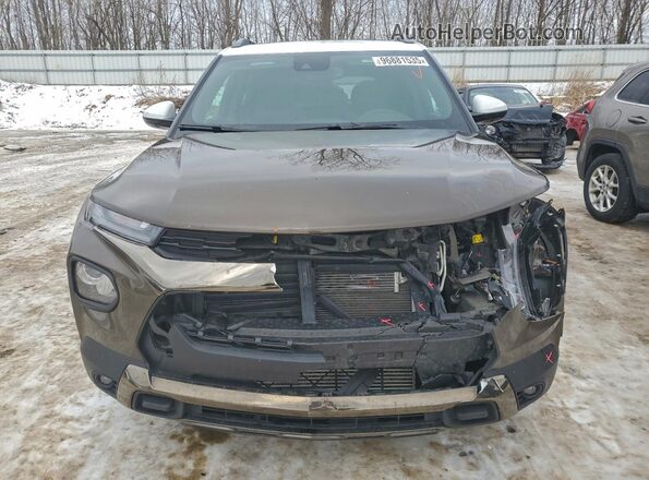 KL79MVSL6NB097441 2022 CHEVROLET TRAILBLAZER Коричневый Вид спереди