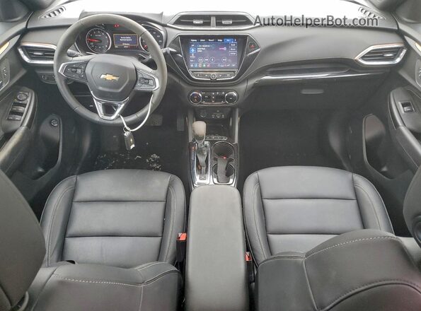 KL79MVSL6NB097441 2022 CHEVROLET TRAILBLAZER Коричневый Вид панели приборов