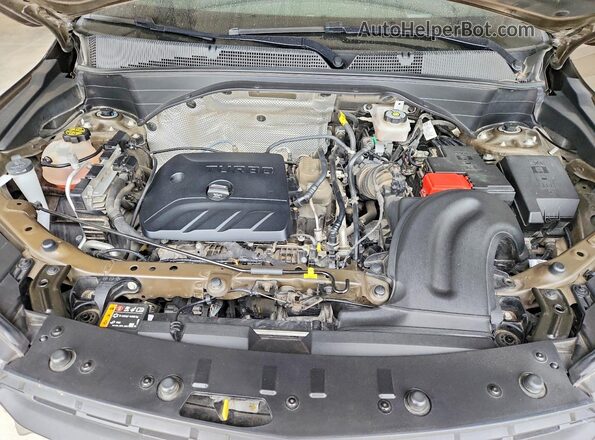 KL79MVSL8MB118675 2021 CHEVROLET TRAILBLAZER White ძრავის განყოფილების ხედი