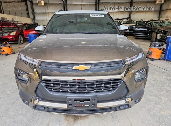 KL79MVSL8MB118675 2021 CHEVROLET TRAILBLAZER White წინა ხედი