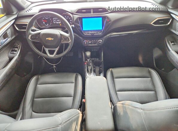 KL79MVSL8MB118675 2021 CHEVROLET TRAILBLAZER White წინა პანელის ხედი