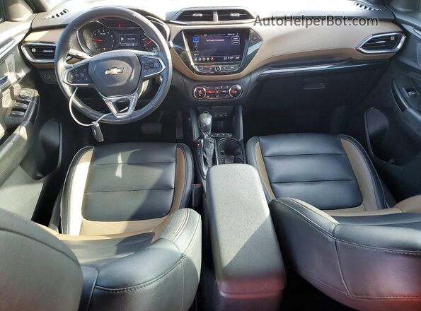 KL79MVSL8NB099224 2022 CHEVROLET TRAILBLAZER Blue Առջևի վահանակի տեսք