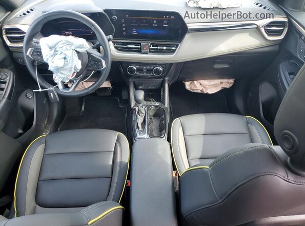KL79MVSL8RB053883 2024 CHEVROLET TRAILBLAZER Gray Вид панелі приладів