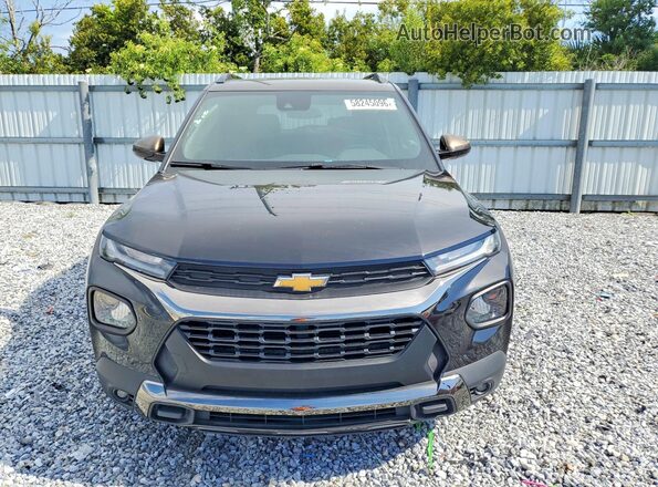 KL79MVSLXNB053863 2022 CHEVROLET TRAILBLAZER Черный Вид спереди