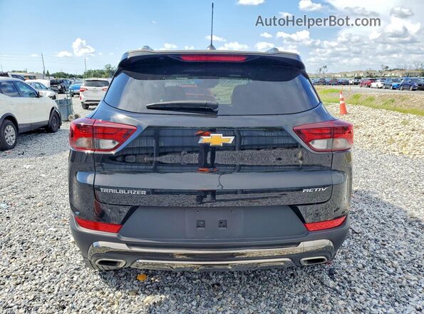 KL79MVSLXNB053863 2022 CHEVROLET TRAILBLAZER Черный Вид сзади