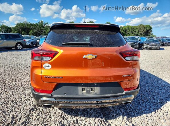 KL79MVSLXPB083710 2023 CHEVROLET TRAILBLAZER Orange Vista trasera