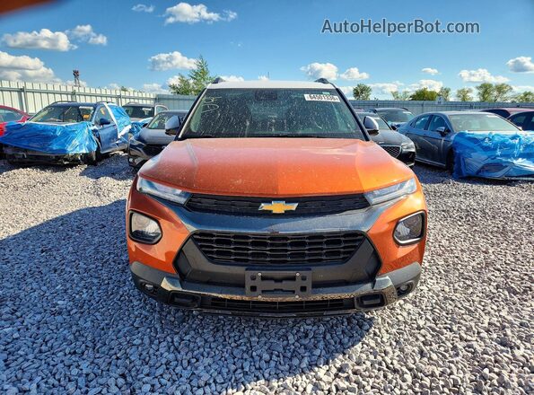 KL79MVSLXPB083710 2023 CHEVROLET TRAILBLAZER Orange Vista frontal