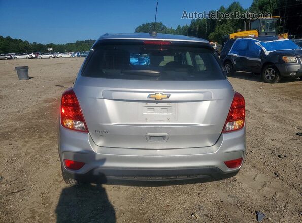 KL7CJKSB0HB185457 2017 CHEVROLET TRAX Silver Հետևի տեսք