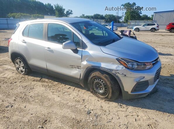 KL7CJKSB0HB185457 2017 CHEVROLET TRAX Silver Առջևի աջ