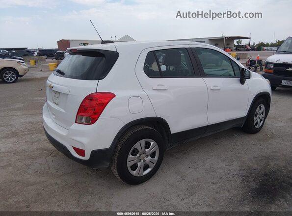 KL7CJKSB1JB576672 2018 CHEVROLET TRAX White უკანა მარჯვენა