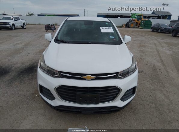 KL7CJKSB1JB576672 2018 CHEVROLET TRAX White წინა ხედი