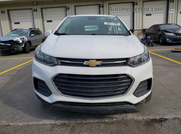 KL7CJKSB1LB323046 2020 CHEVROLET TRAX Белый Вид спереди