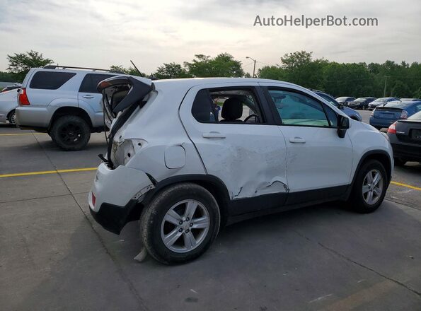 KL7CJKSB1LB323046 2020 CHEVROLET TRAX Белый Задняя правая четверть