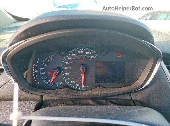 KL7CJKSB1LB323046 2020 CHEVROLET TRAX Белый Вид щитка приборов