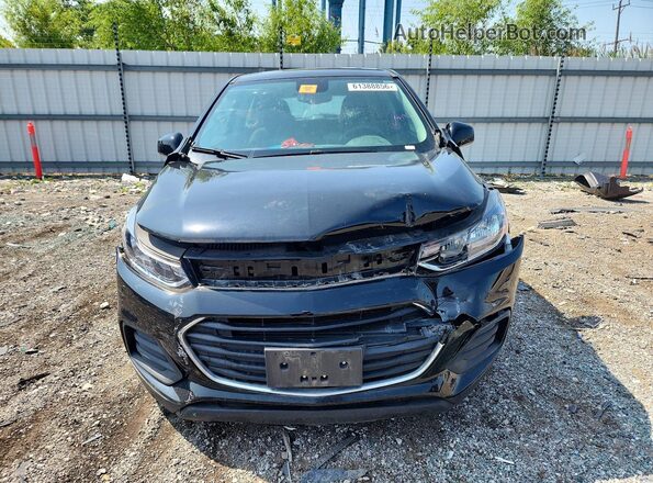 KL7CJKSB1LB332717 2020 CHEVROLET TRAX Черный Вид спереди