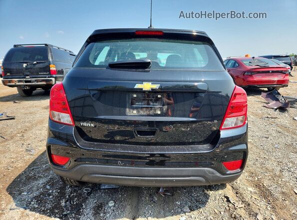 KL7CJKSB1LB332717 2020 CHEVROLET TRAX Черный Вид сзади
