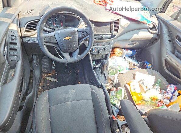 KL7CJKSB1LB332717 2020 CHEVROLET TRAX Черный Вид панели приборов