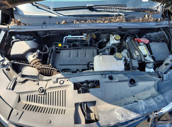 KL7CJKSB1LB332717 2020 CHEVROLET TRAX Черный Вид подкапотного пространства