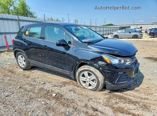 KL7CJKSB1LB332717 2020 CHEVROLET TRAX Черный Передняя правая четверть
