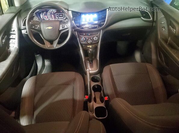 KL7CJKSB1LB350957 2020 CHEVROLET TRAX Burgundy წინა პანელის ხედი