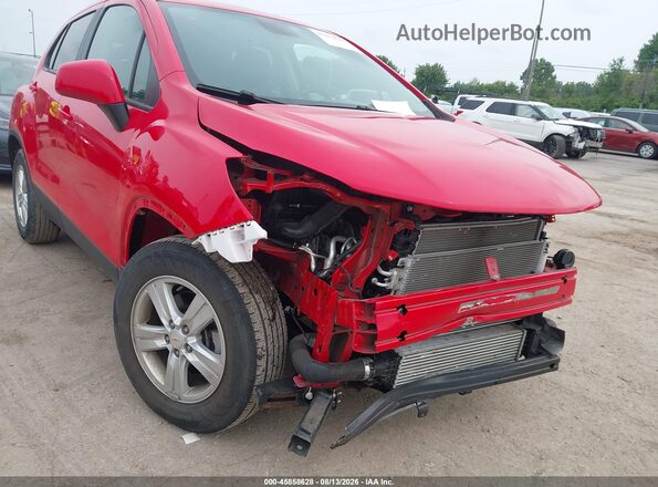KL7CJKSB1LB353955 2020 CHEVROLET TRAX Red Вид спереду