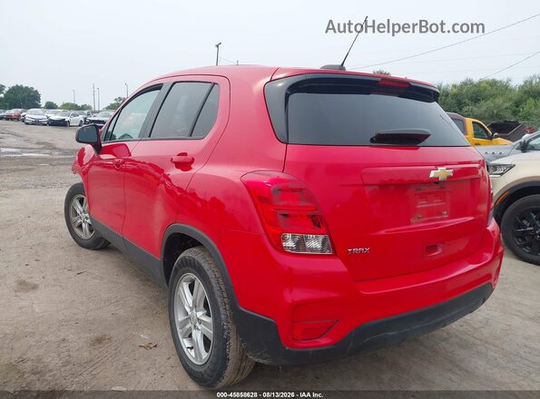 KL7CJKSB1LB353955 2020 CHEVROLET TRAX Red Задня ліва чверть