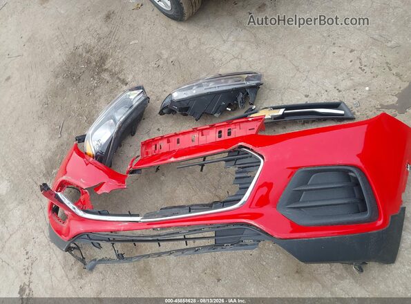 KL7CJKSB1LB353955 2020 CHEVROLET TRAX Red Вид щитка приладів