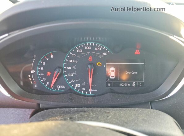 KL7CJKSB1MB306779 2021 CHEVROLET TRAX Gray Vista del cuadro de instrumentos